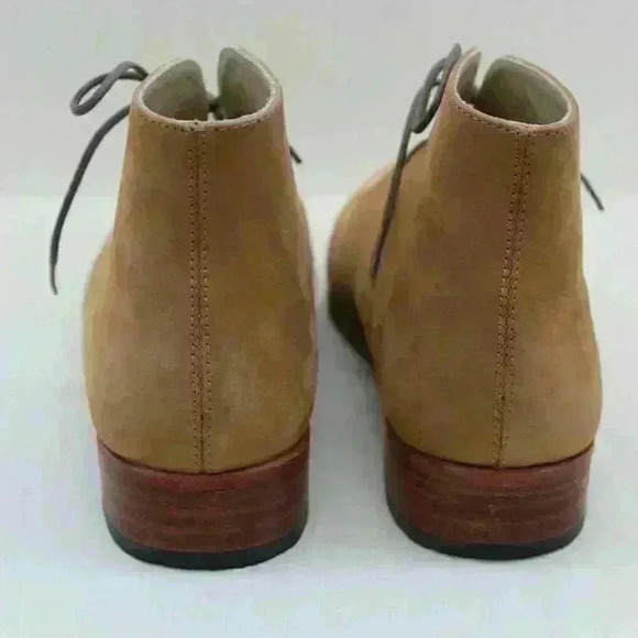 Nisolo Isa Women's Brown Suede Leather Lace Up Chukka Ankle Boots Size US 8.5 - Picture 6 of 10